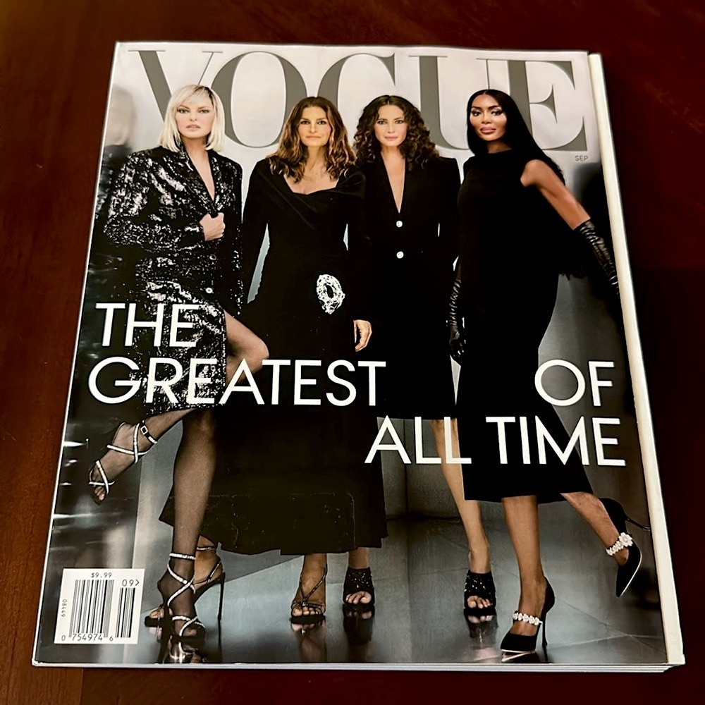 Vogue Magazine September 2023 THE GREATEST OF ALL TIME SUPERMODEL